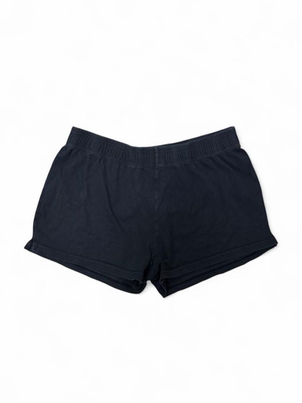 Black Micro Running Shorts Men’s Large 80’s Gym Short Shorts